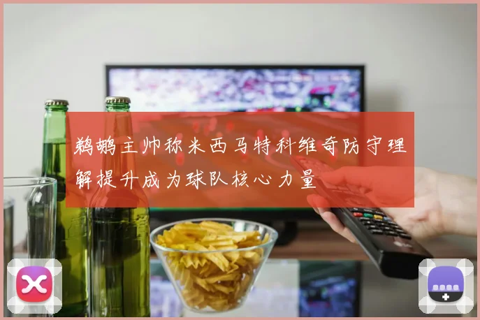 鹈鹕主帅称米西马特科维奇防守理解提升成为球队核心力量
