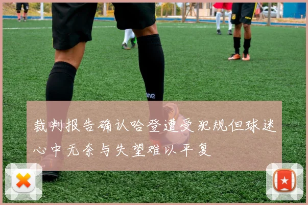 裁判报告确认哈登遭受犯规但球迷心中无奈与失望难以平复